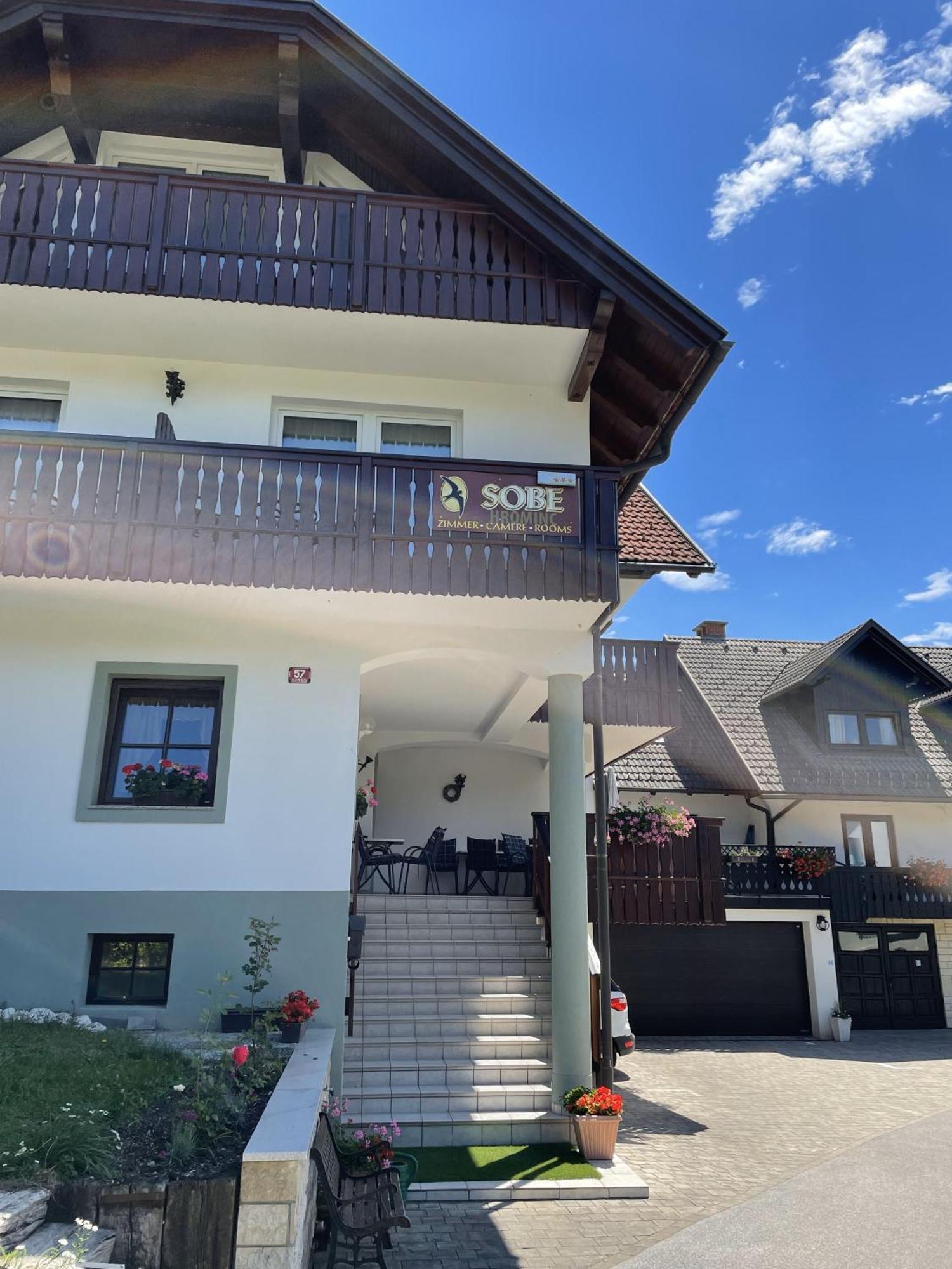 Rooms Hrominc Bled Exterior photo